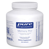 Pure Encapsulations Memory Pro bottle and label