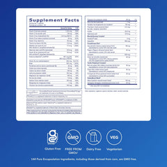 Bottle and label of Pure Encapsulations Men's Nutrients