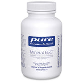 Pure Encapsulations Mineral 650 bottle