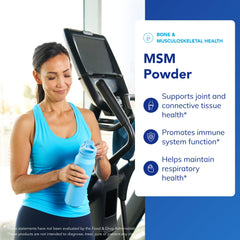 Pure Encapsulations MSM Powder measuring spoon for precise daily dosing