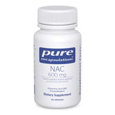 Pure Encapsulations NAC 600 mg bottle – front view
