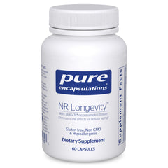 Pure Encapsulations NR Longevity bottle label
