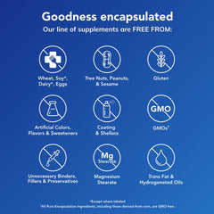 Gluten-free and non-GMO statement on packaging