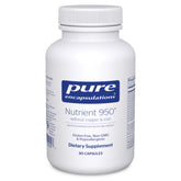 Bottle of Pure Encapsulations Nutrient 950 without copper and iron (90 capsules) – front view