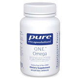 Pure Encapsulations O.N.E. Omega bottle with 60 softgels