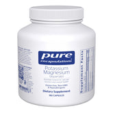 Bottle of Pure Encapsulations Potassium Magnesium (Aspartate) 180 capsules
