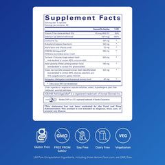 PureCell bottle label highlights purity and premium ingredients.