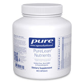 Front view of PureLean Nutrients bottle – 180 capsules
