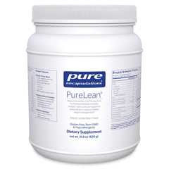 Pure Encapsulations PureLean Protein vanilla bottle front