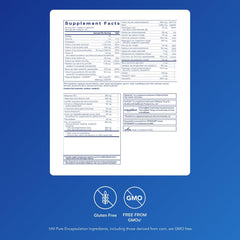 Back label of Pure Encapsulations PureLean Pure Pack bottle
