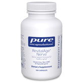 Pure Encapsulations Revita-Age Nerve bottle: convenient nerve support for everyday comfort.