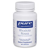 Pure Encapsulations Rhodiola Rosea 180 capsules – front view