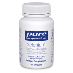 Pure Encapsulations Selenium bottle with 180 capsules