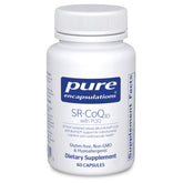Bottle of Pure Encapsulations SR-CoQ10 with PQQ – Heart Health Support