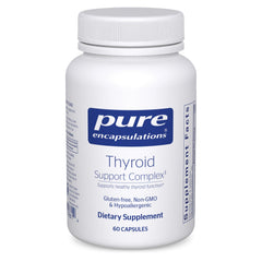 Bottle of Pure Encapsulations Thyroid Support Complex 60 capsules