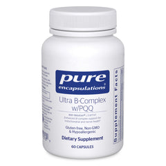 Bottle of Pure Encapsulations Ultra B-Complex with PQQ and 60 capsules