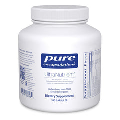 Pure Encapsulations UltraNutrient minerals and multivitamins bottle - 180 capsules (hero image)