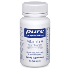 Pure Encapsulations Vitamin A + Carotenoids 90 capsules bottle - hero image