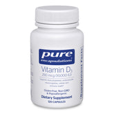 Pure Encapsulations Vitamin D3 bottle with 120 capsules