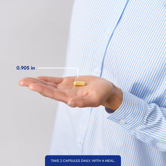 Label highlights Metafolin L-5-MTHF and iron