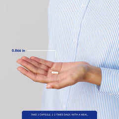 Zinc 15 mg capsules shown for daily intake with meals