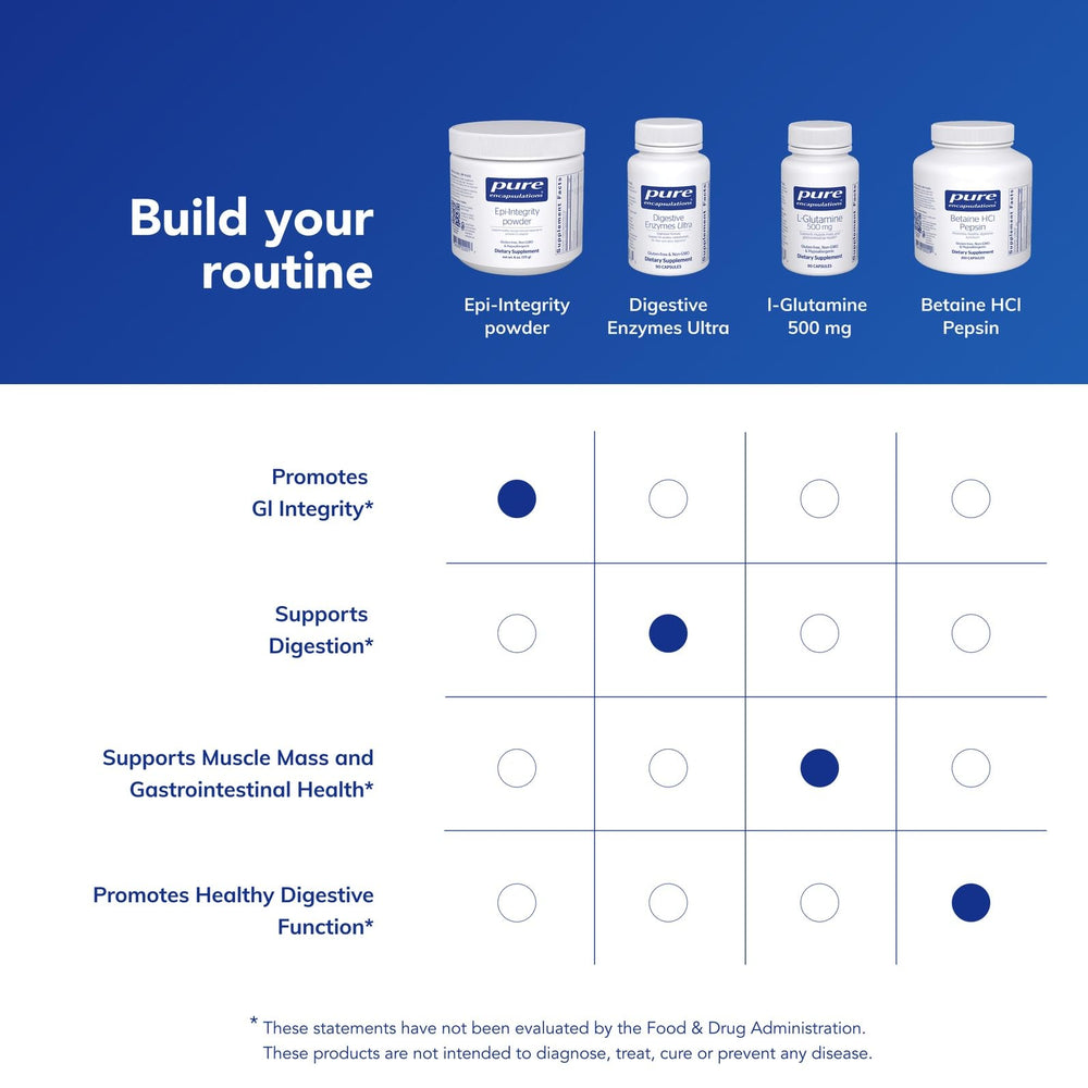 Pure Encapsulations Epi-Integrity Powder bottle with cap