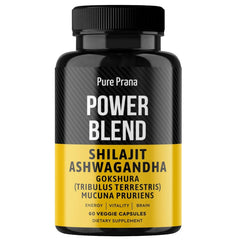 Bottle of Pure Himalayan Shilajit with Ashwagandha 12000mg