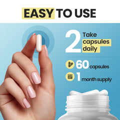 Close-up of Shilajit capsules showing fulvic acid minerals