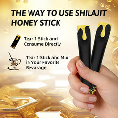Organic ingredients: Shilajit, honey and saffron