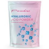 Pure hyaluronic acid powder - front view