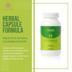 Natural ingredients used in Live Cleanse for digestive health