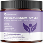 Bottle of Pure Magnesium Citrate Powder for 60 servings