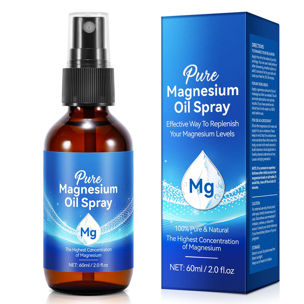 Pure Magnesium Oil Spray bottle front view