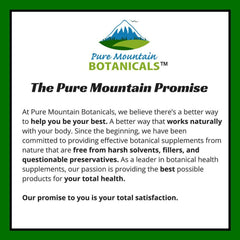 Pure Mountain Botanicals Hawthorn Berry bottle with label