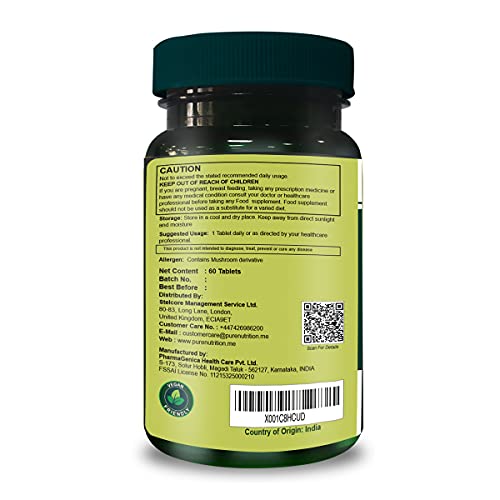 60-tablet bottle packaging for 2 months supply