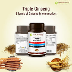 Serving size and dosage guidance for Triple Ginseng 650mg