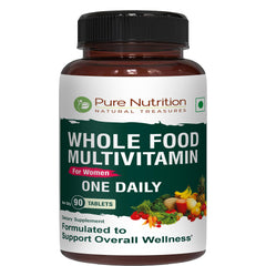 Front label of Pure Nutrition Whole Food Multivitamin for Women bottle