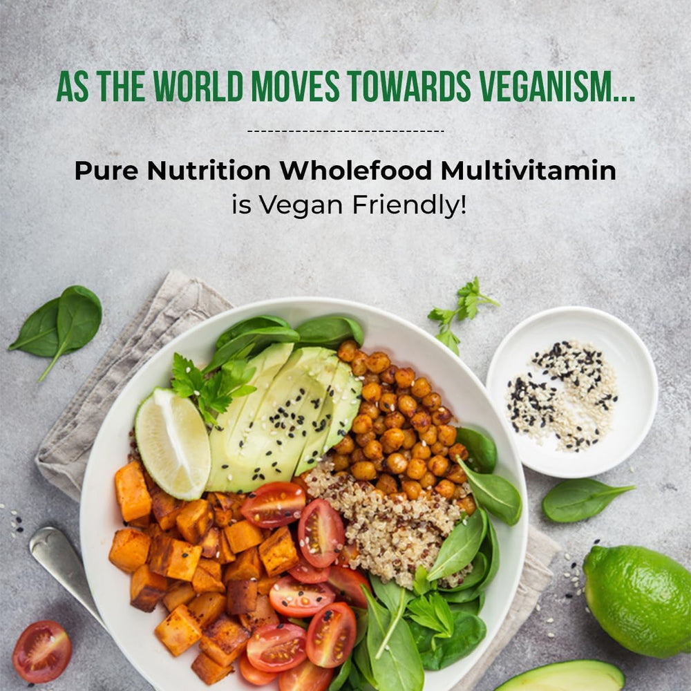 Nutrition facts and daily value panel for the product