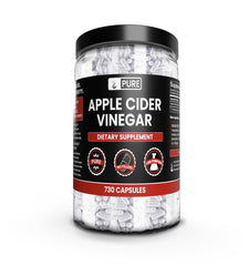Bottle of Pure Original Apple Cider Vinegar Capsules (730-count)