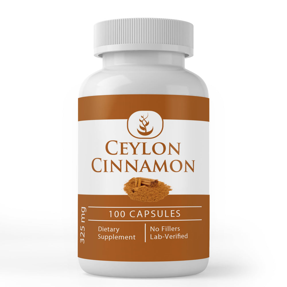 Bottle of Pure Original Ingredients Ceylon Cinnamon Capsules