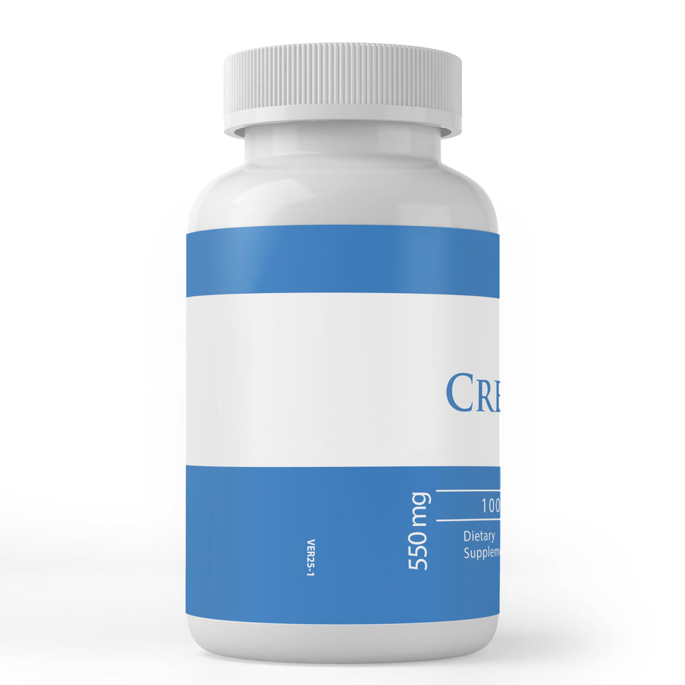 PURE ORIGINAL INGREDIENTS Creatine label highlights no additives or fillers
