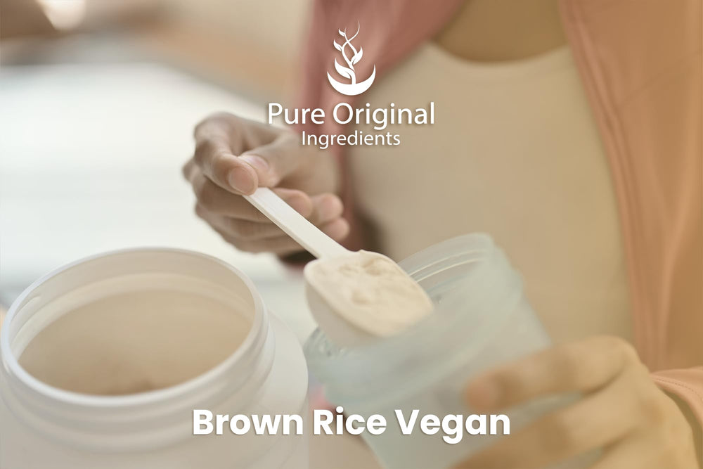 Pure Original Ingredients packaged in Utah label highlights US-made quality.