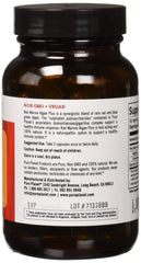 Pure Planet Red Marine Algae Plus bottle back label