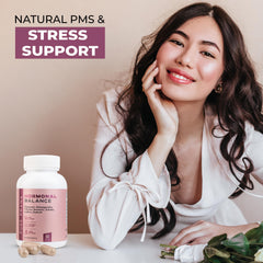 Clean, minimal capsule bottle with natural finish