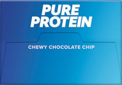Pure Protein Chewy Chocolate Chip bar break-time snack fuels focus.