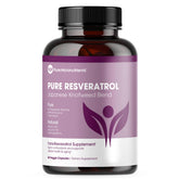 Hero image of Pure Resveratrol Supplement bottle