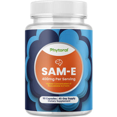 Pure SAM-E 400mg bottle with capsules
