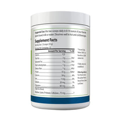 Nutritional facts label for PURE Sport Vegan Protein Vanilla