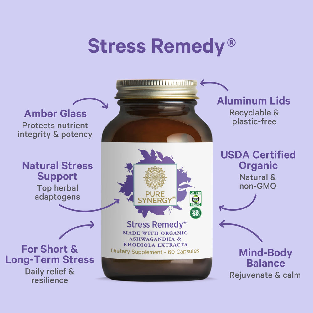 Lemon balm for calming support in Pure Synergy Stress Remedy