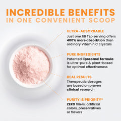 Graphic indicating 30g jar with 60 servings